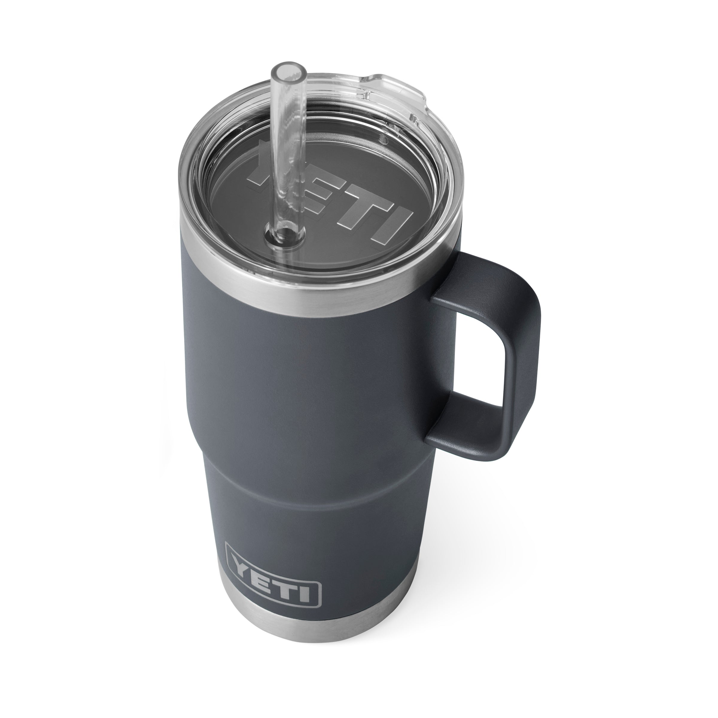 Rambler 25 oz Straw Mug Charcoal