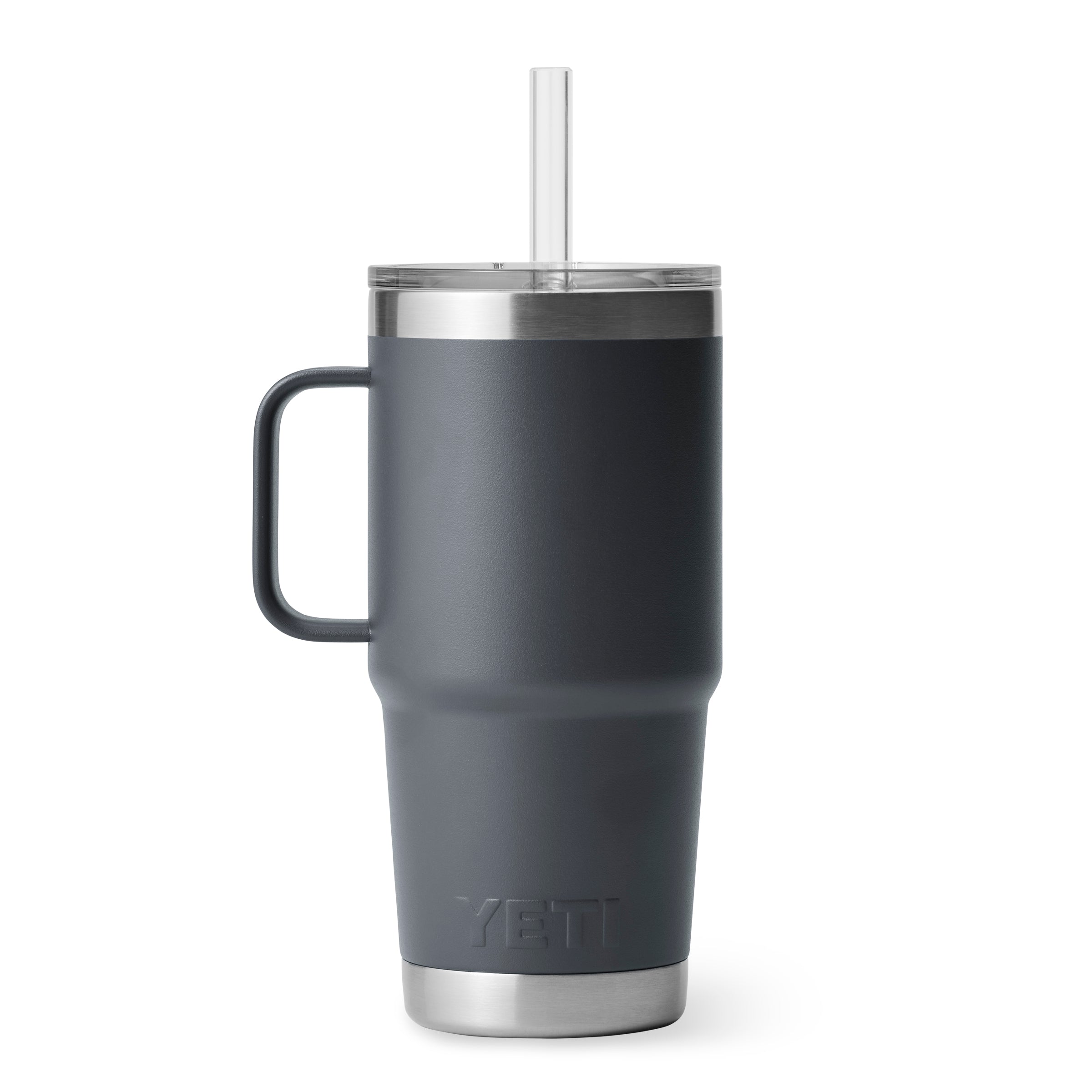 Rambler 25 oz Straw Mug Charcoal